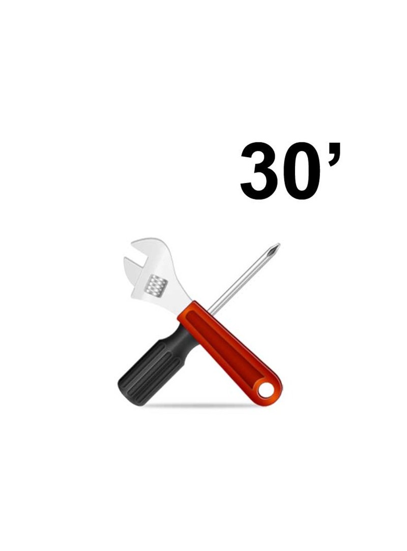 Mano de obra  -  1/2 HORA