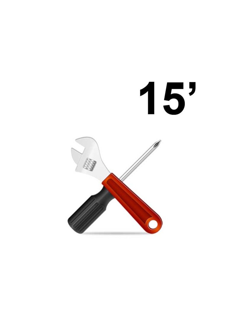 Mano de obra 1/4 HORA